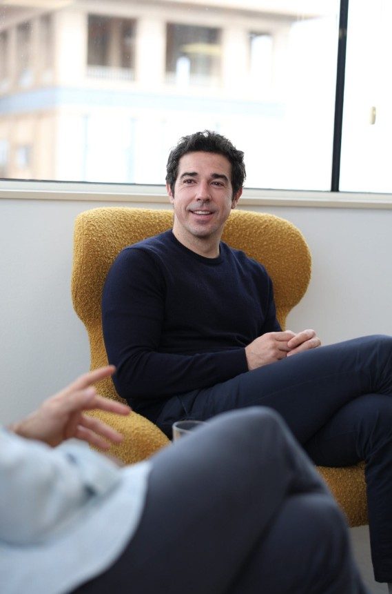 Xavi en sesión de coaching